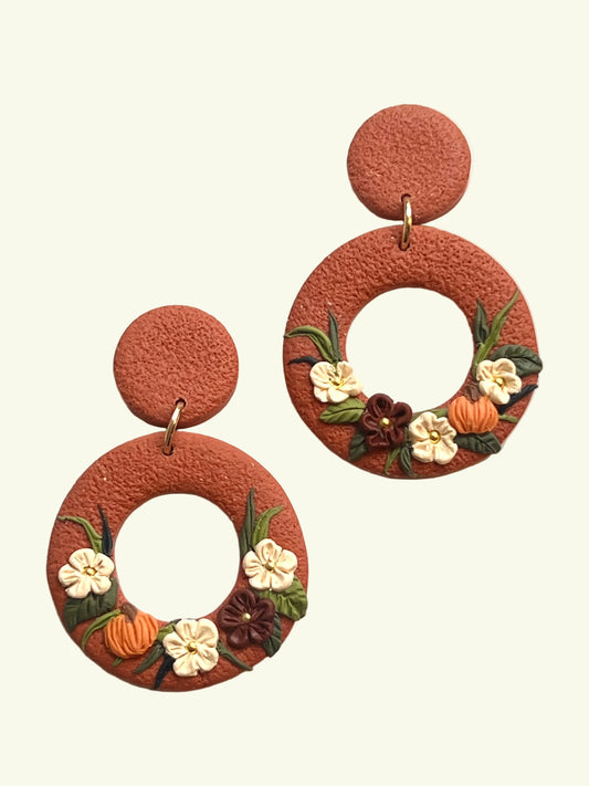FALL HARVEST DANGLE - rust
