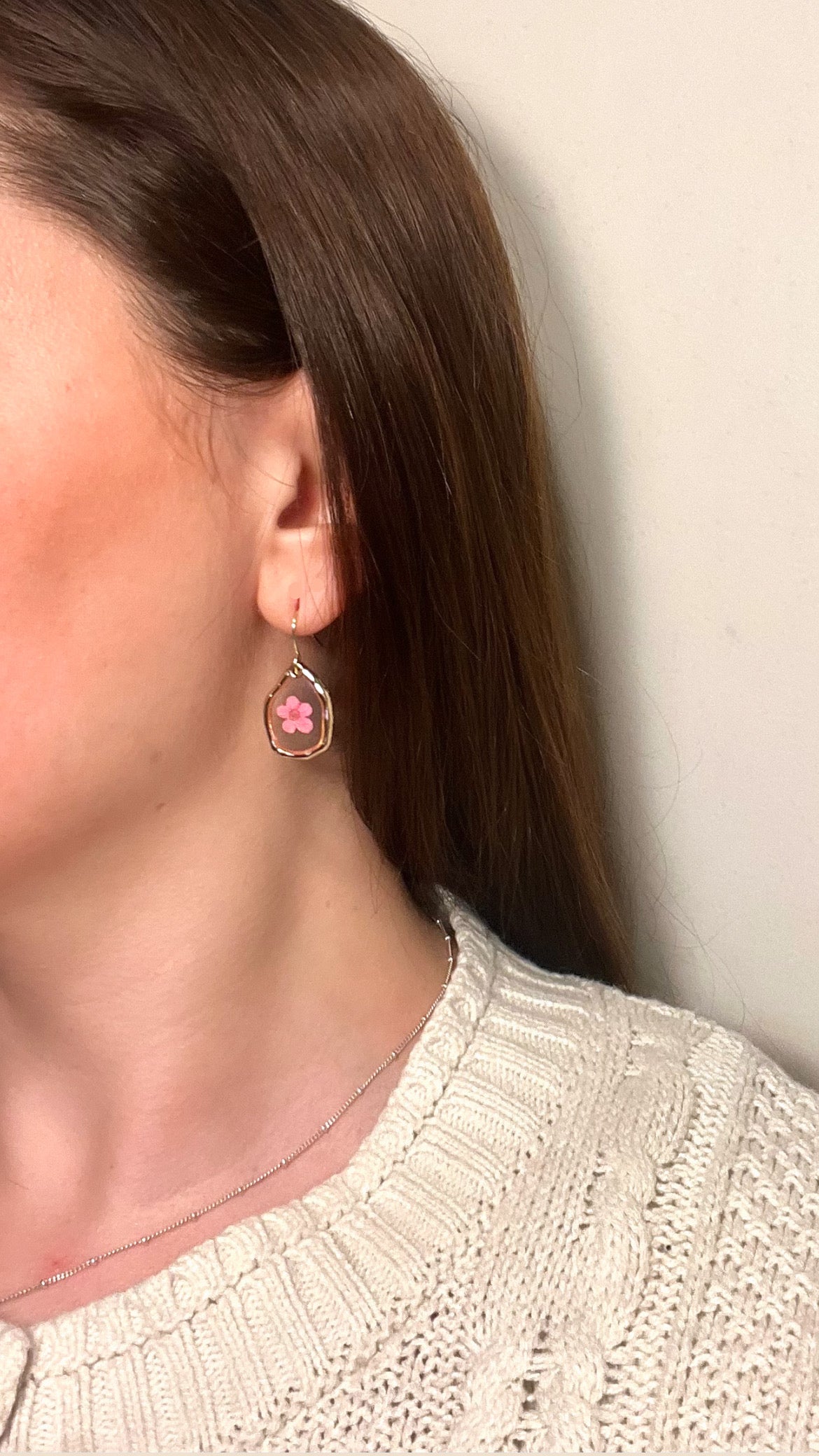 FLORAL DROP EARRINGS