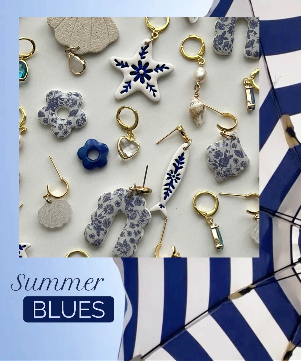 CLAY STATEMENT EARRINGS