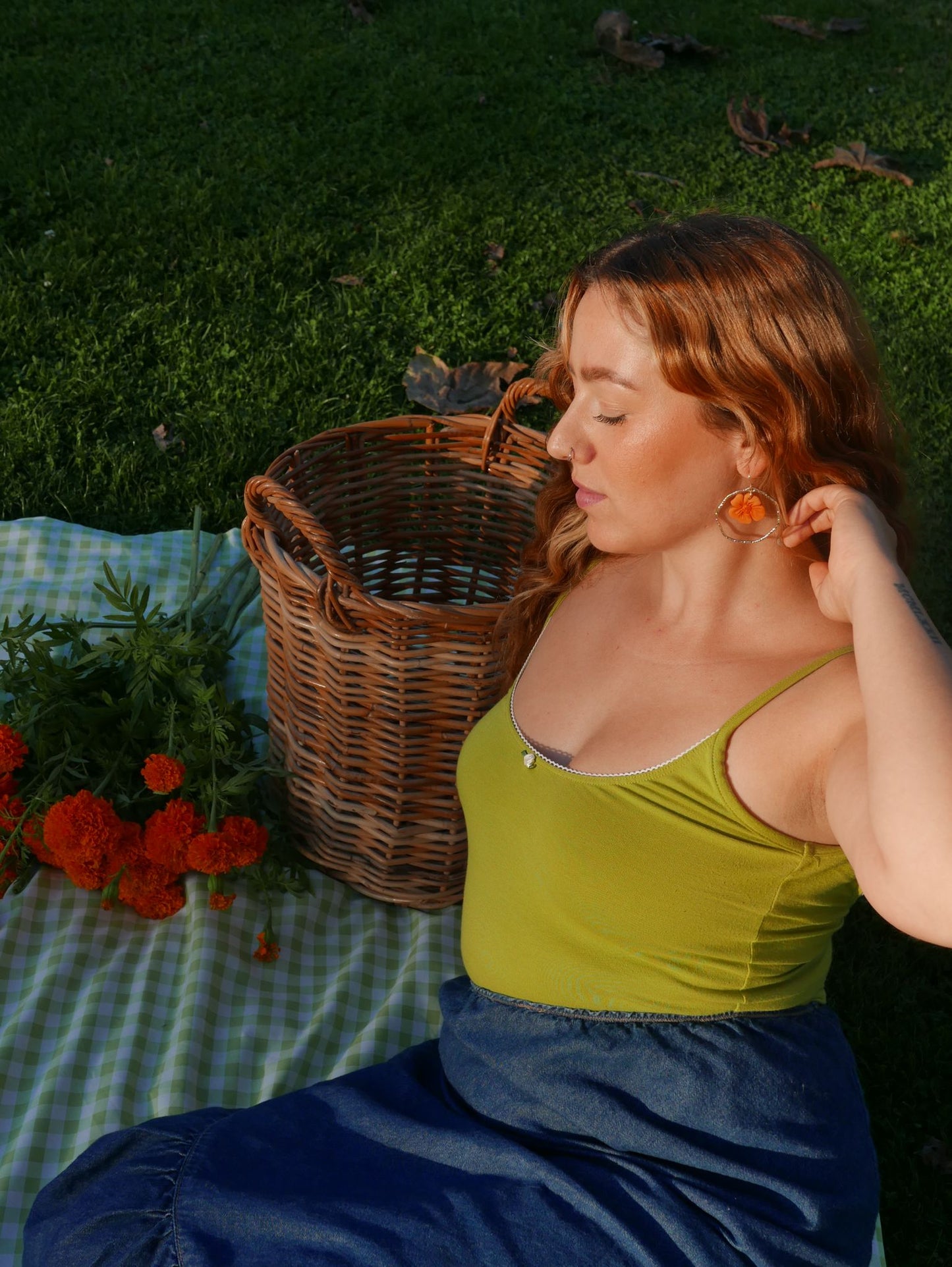 CALIFORNIA POPPY HOOPS