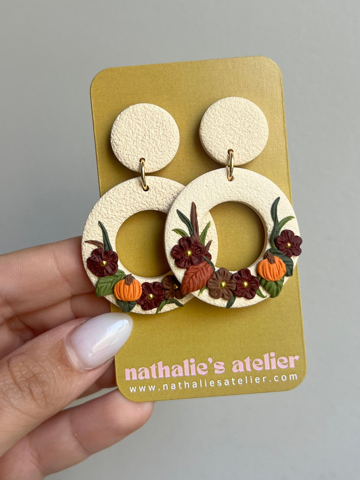 FALL HARVEST DANGLE - beige