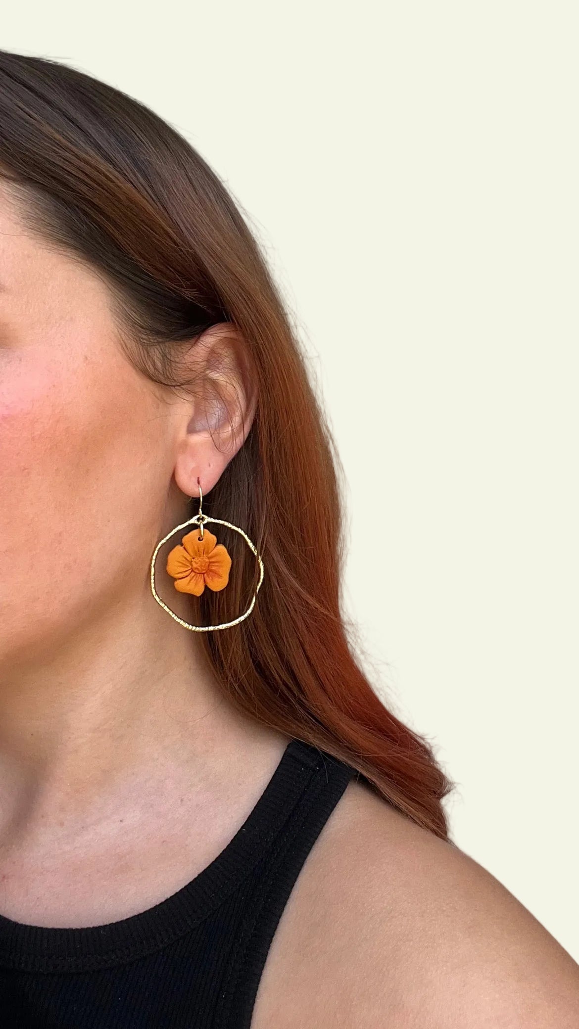 CALIFORNIA POPPY HOOPS