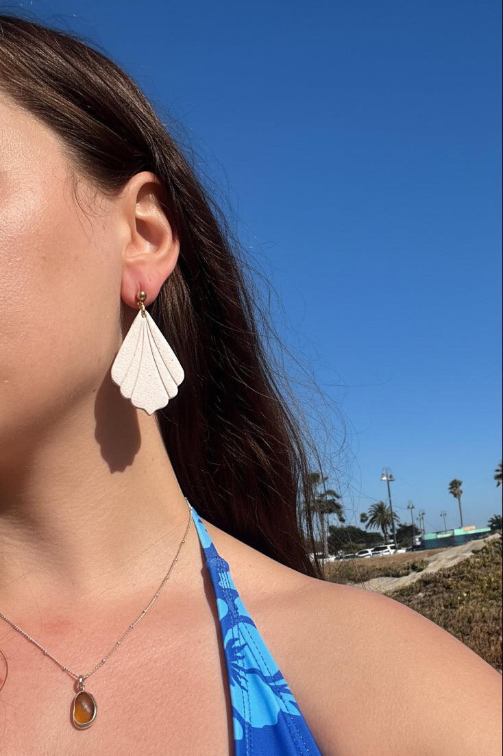 CLAY STATEMENT EARRINGS