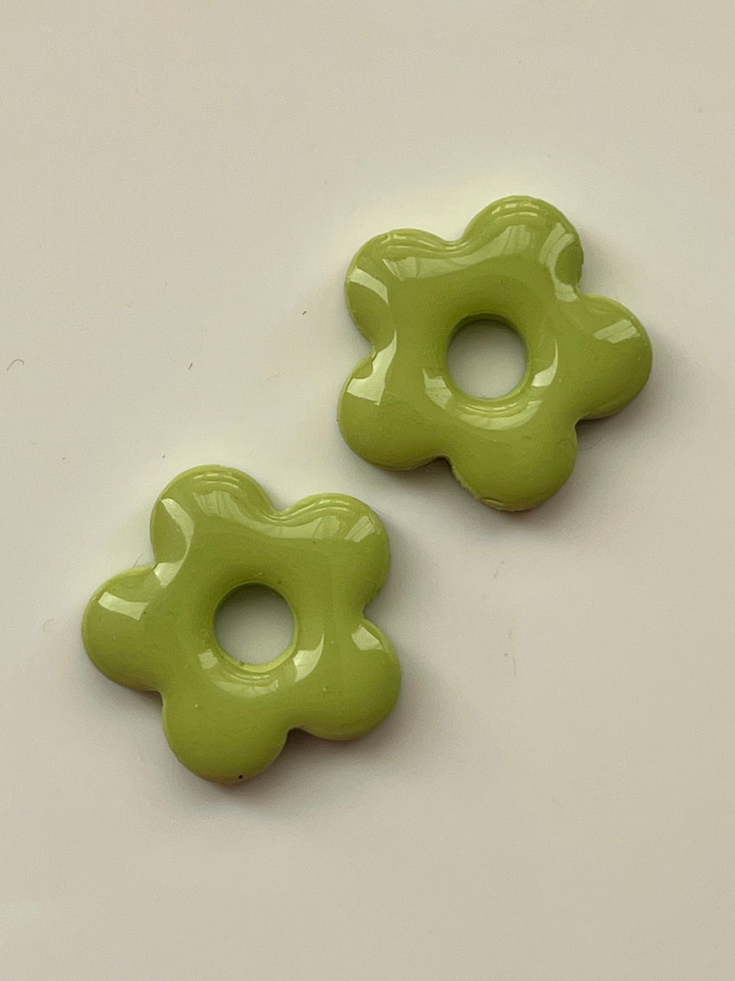 CLAY FLOWER CHARMS