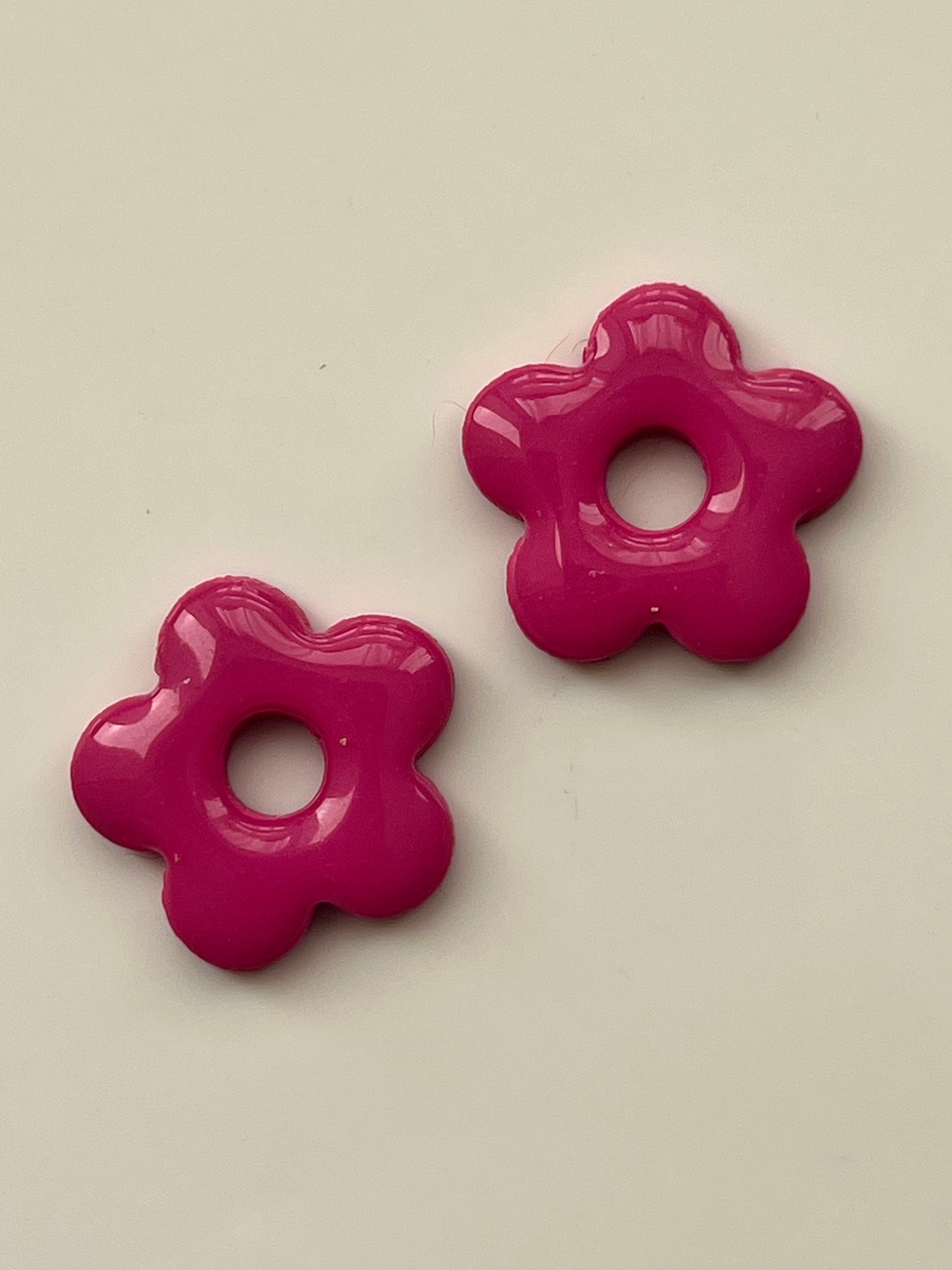 CLAY FLOWER CHARMS