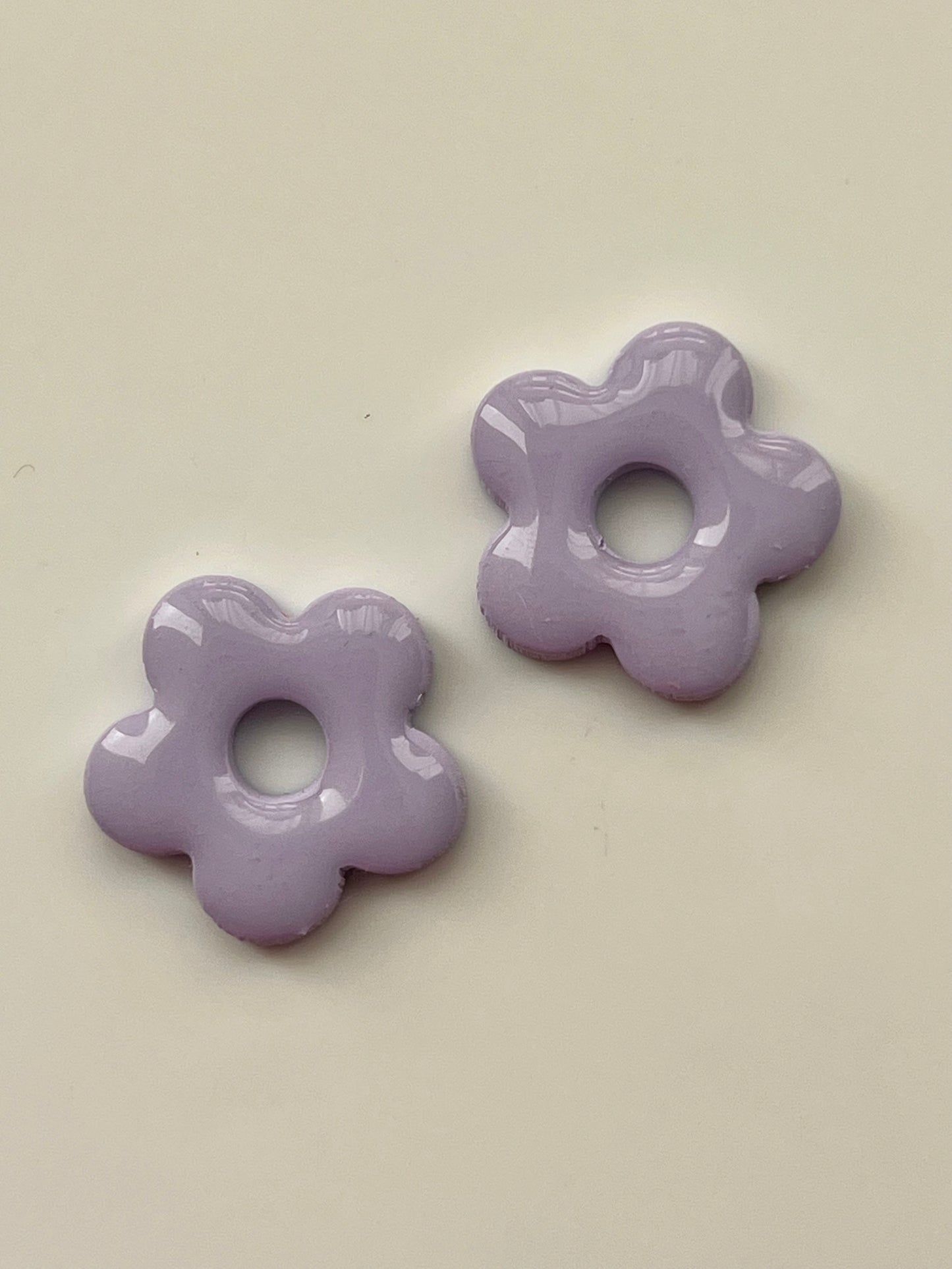 CLAY FLOWER CHARMS