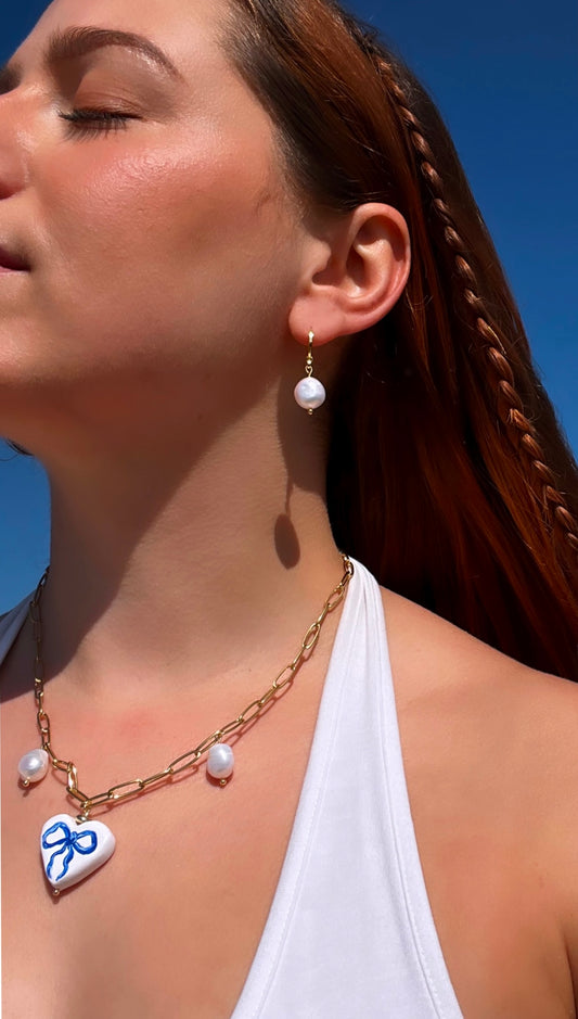 FRESHWATER PEARL HUGGIES