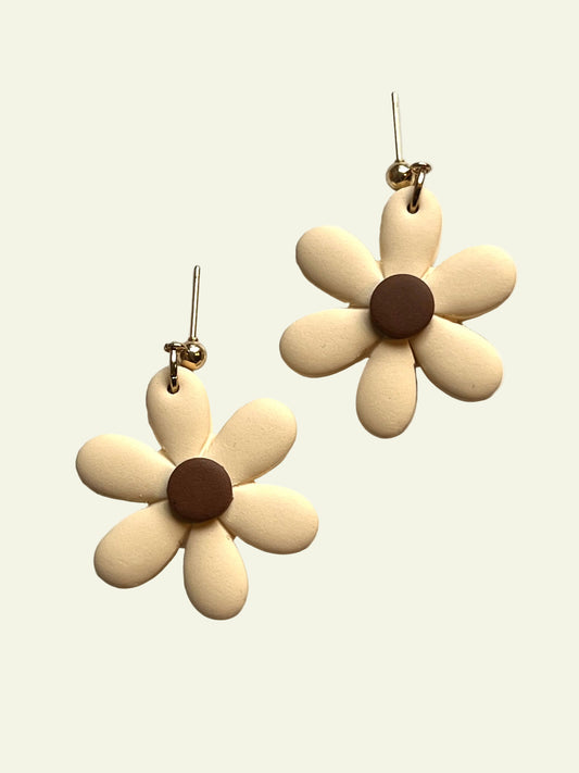 "RETRO DAISY" FLOWER EARRINGS