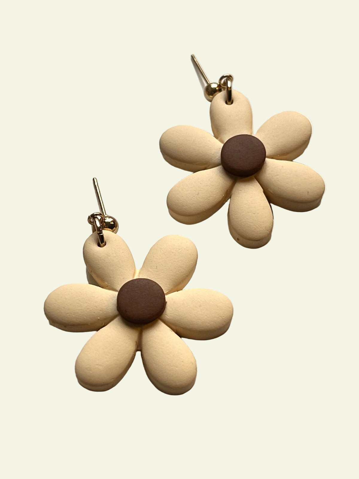 "RETRO DAISY" FLOWER EARRINGS