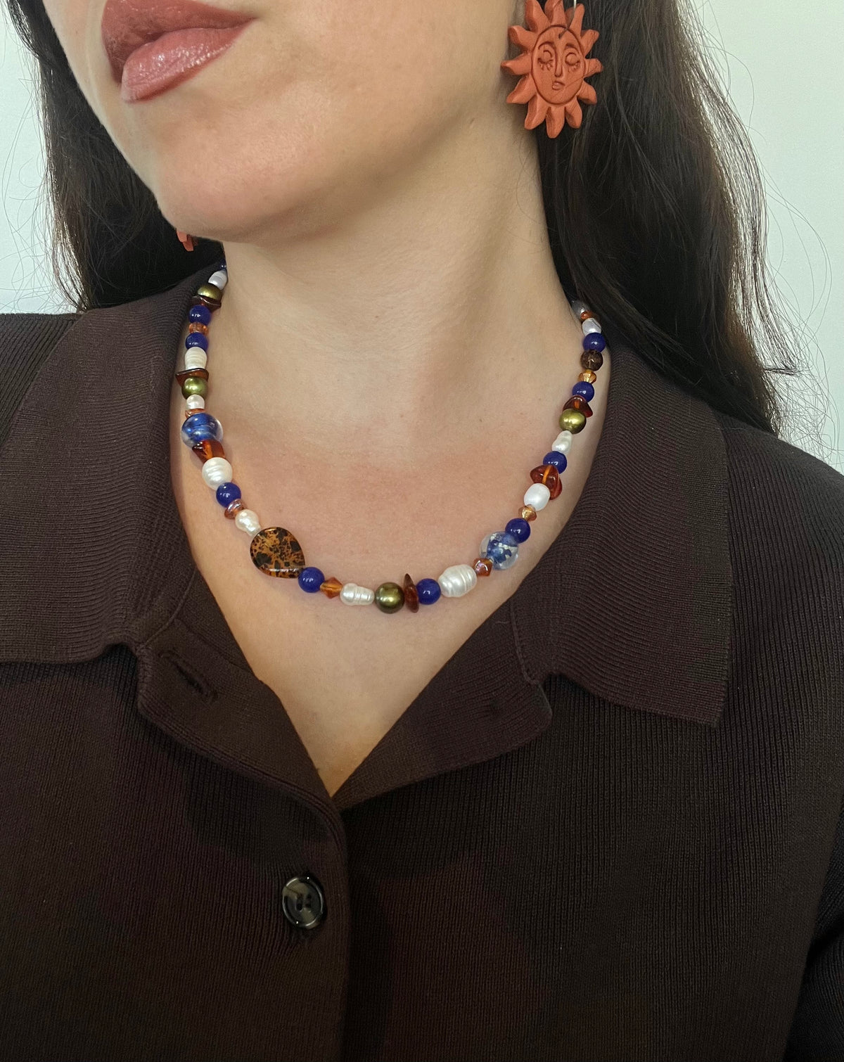 VINTAGE BEAD CHOKER