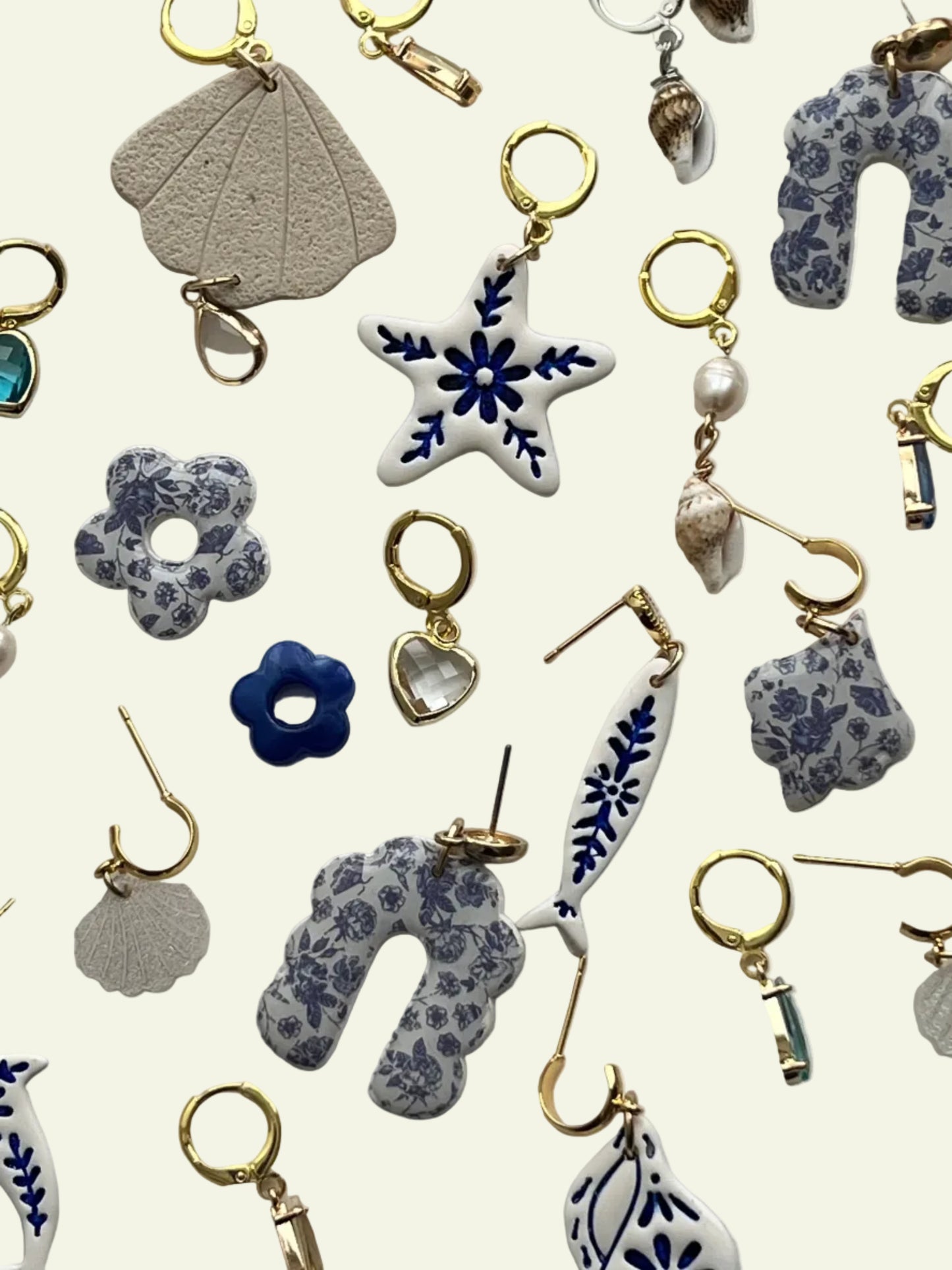 CLAY STATEMENT EARRINGS