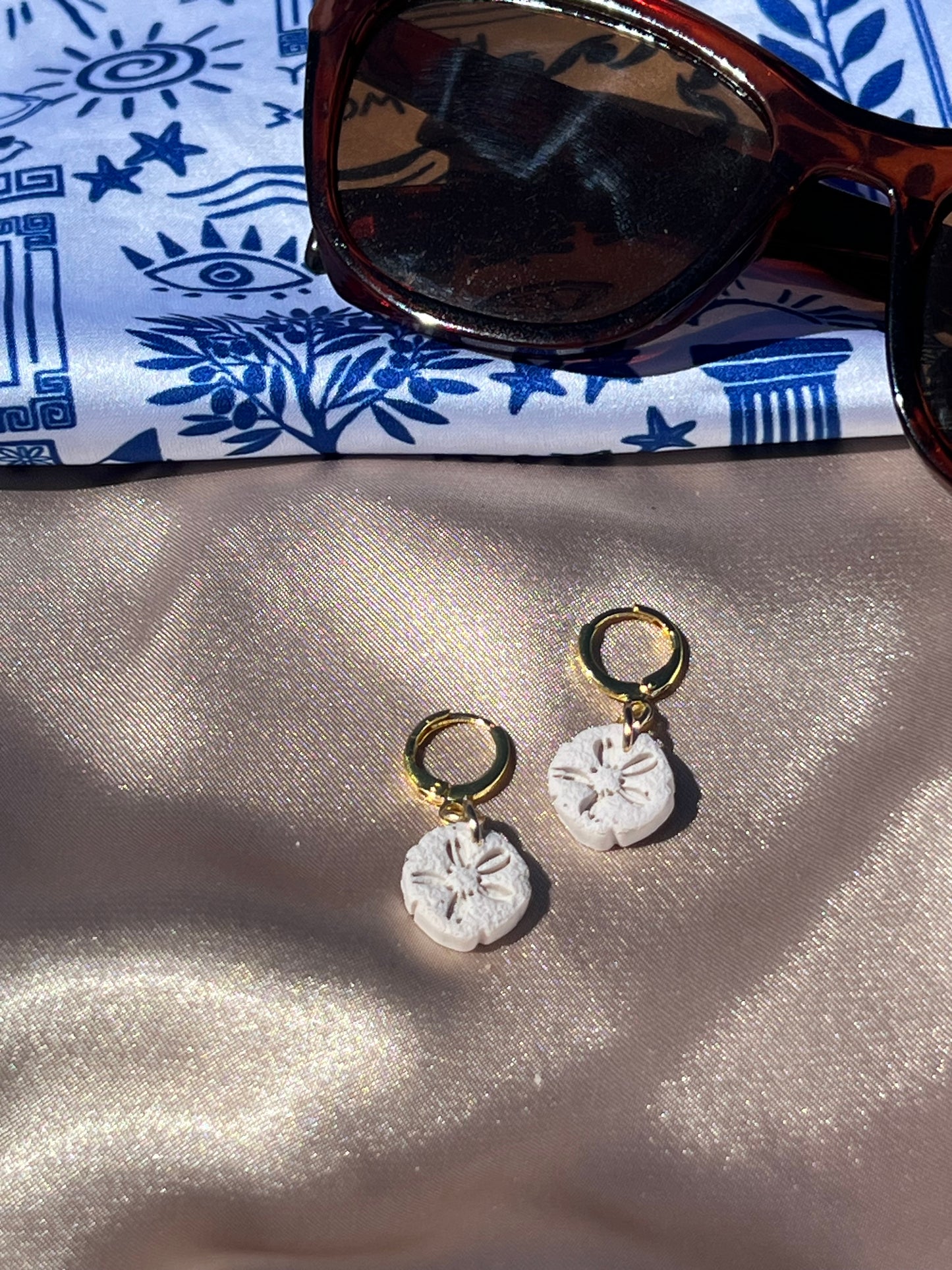 SAND DOLLAR EARRINGS