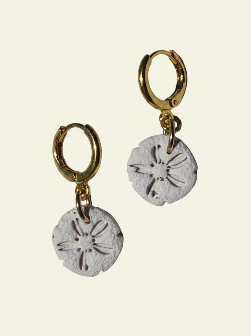 SAND DOLLAR EARRINGS