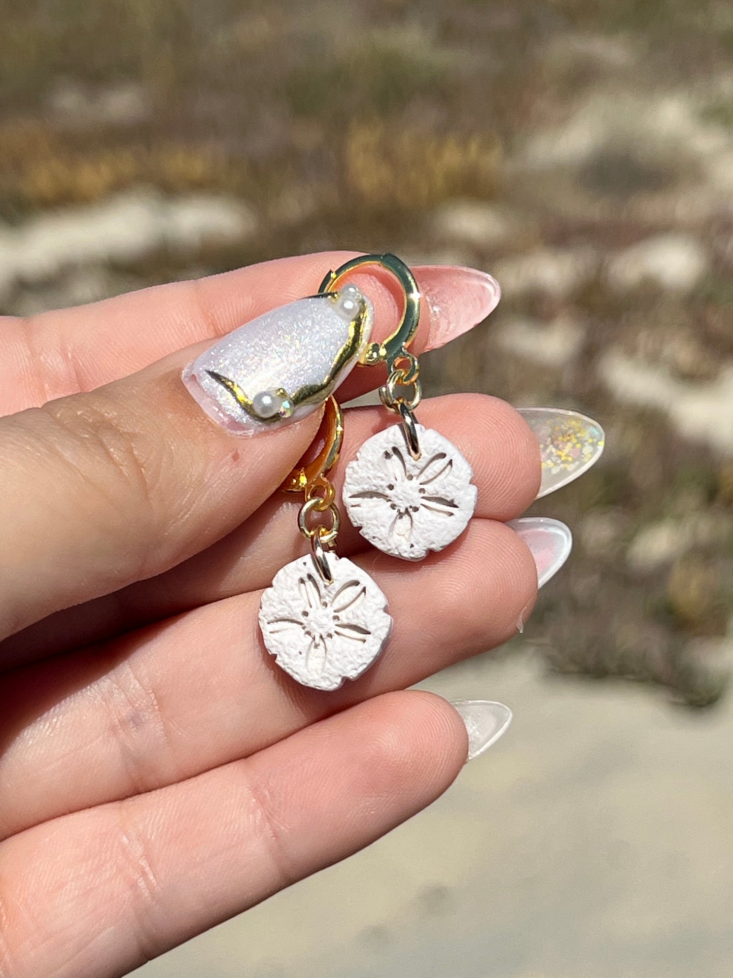 SAND DOLLAR EARRINGS