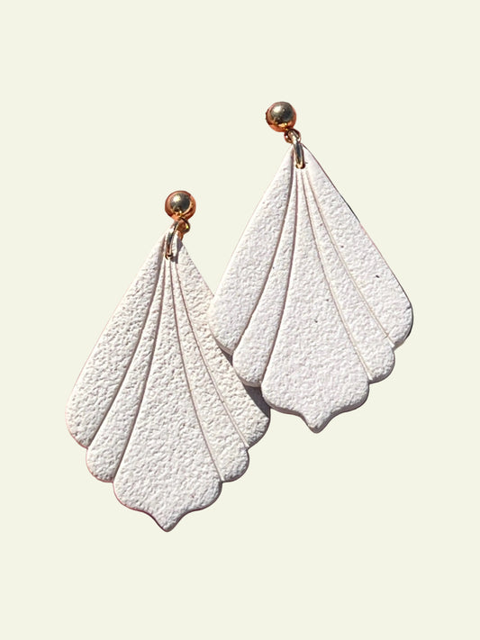 CLAY STATEMENT EARRINGS