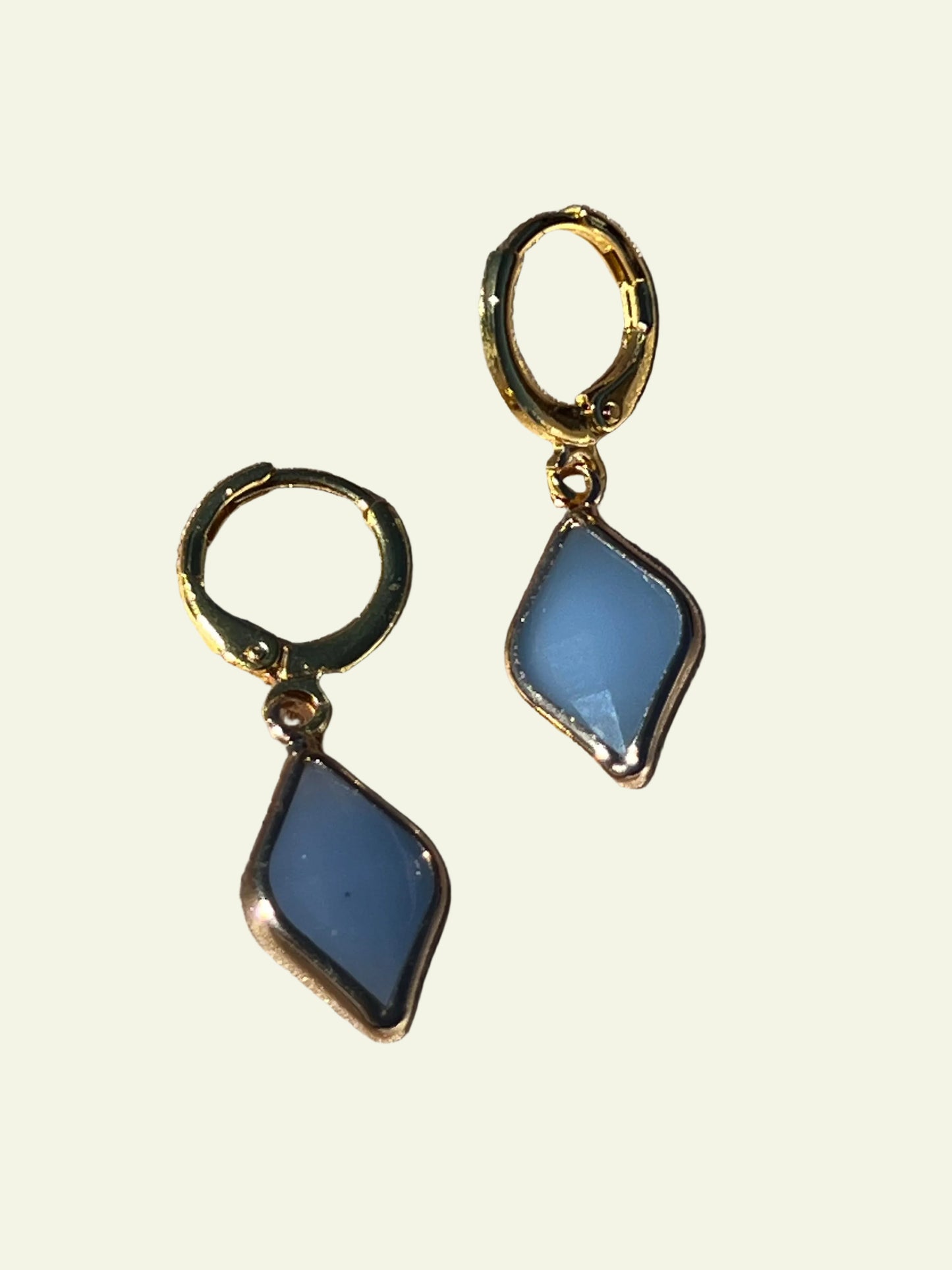 BLUE DROP EARRINGS