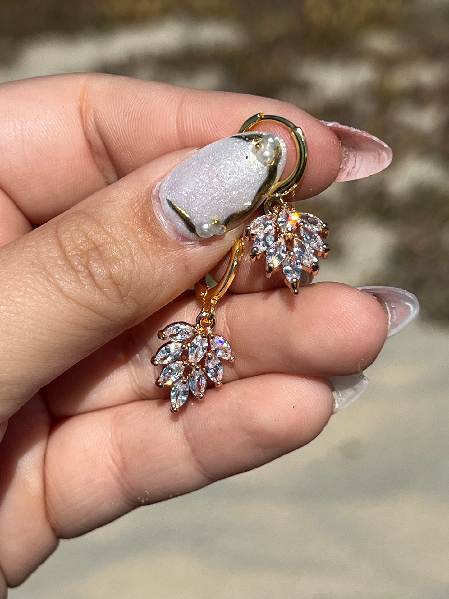 SPARKLE DROP EARRINGS