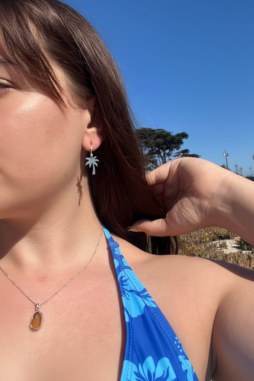 PALM TREE EARRINGS