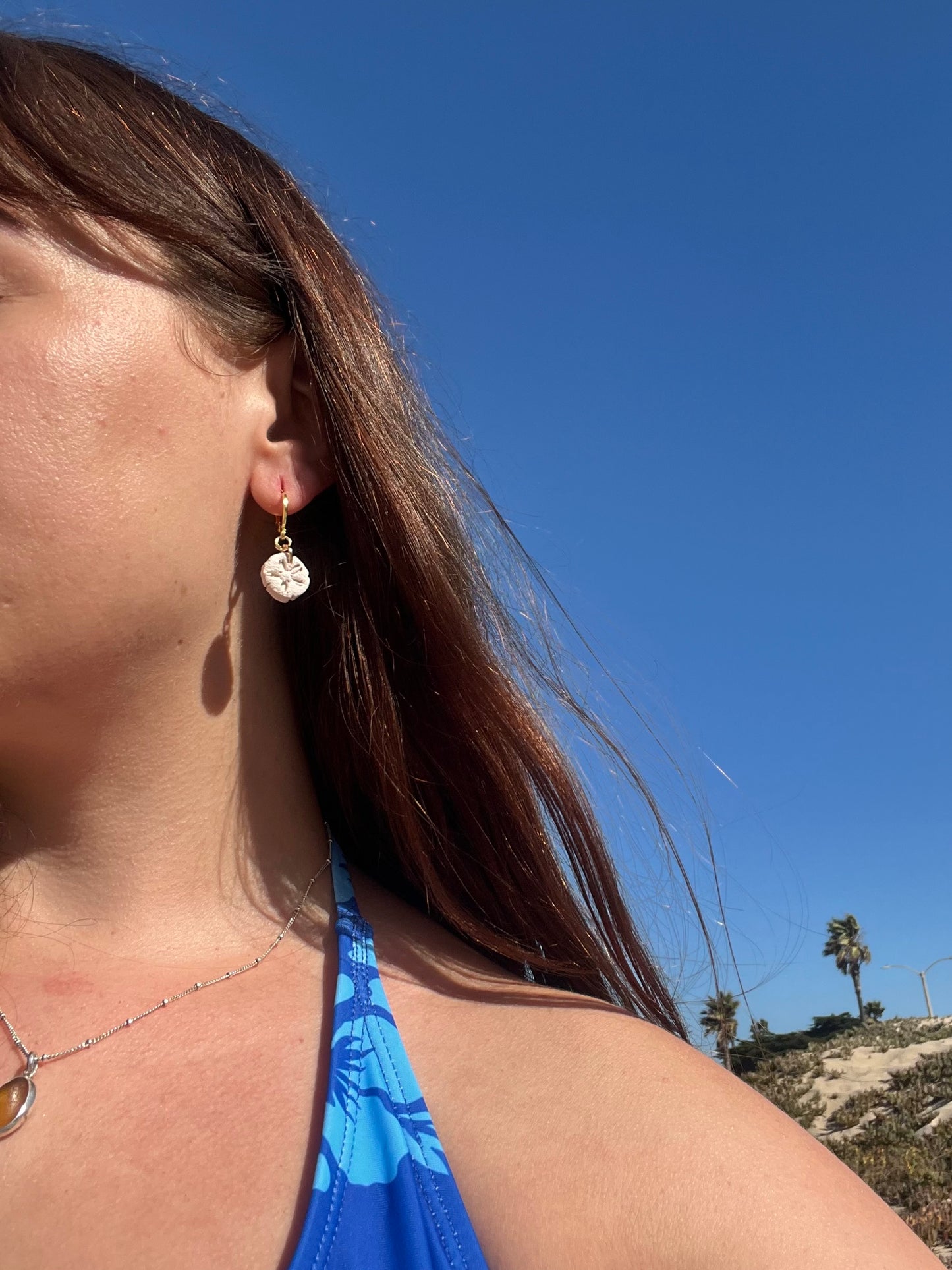 SAND DOLLAR EARRINGS
